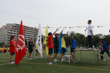 中学体育祭を行いました