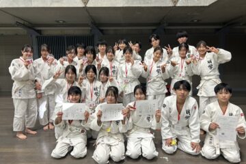 中学柔道部　個人戦東京都優勝!!　3名が来年度強化指定選手に